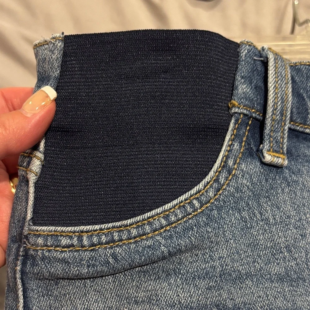 Joe's Jeans The Ozzie Distressed Blue Jean‎ Shorts size 26 - Picture 5 of 6